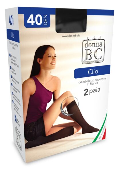 Clio 40den krepp térdharisnya (2pár)