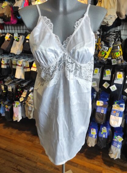 Maya fehér babydoll XXL-es